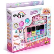 Kit de Artes Decore suas Unhas Glitter - Fun F0065-3