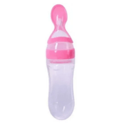 COLHER SILICONE DOSADORA 90 ML ROSA