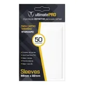 Sleeves Ultimate Pro - Standard - Branco (50 unidades) 66X92