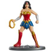 Mini Boneco - Mulher Maravilha - Liga da Justiça Dc Comics - GGJ81