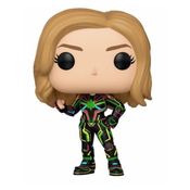 Pop! Marvel Vingadores: Captain Marvel WITH Neon Suit #516