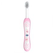 Escova de Dentes Infantil - Rosa - Chicco