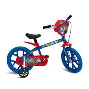 Bicicleta - Aro 14 - Bandeirante - Patrulha Canina - Azul