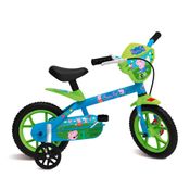 Bicicleta - Aro 12 - Bandeirante - Peppa Pig - George - Azul