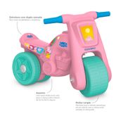 Motoka De Equilibrio Peppa Pig - Bandeirante - Rosa