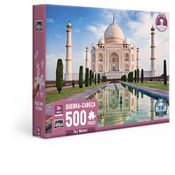 Quebra-Cabeça - 500 Peças - Game office - Taj Mahal - Toyster