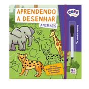 Conjunto de Artes - Coré - Aprendendo a Desenhar - Animais - 1 Caneta com Apagador - Toyster