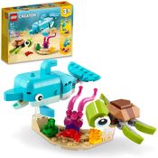 Lego Creator 3 em 1 Golfinho e Tartaruga 31128