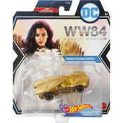 Hot Wheels - Mulher Maravilha WW84 Armadura Dourada - DC Comics - Character Cars - FYV51