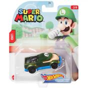 Hot Wheels - Luigi - Super Mario - Character Cars - GPC13