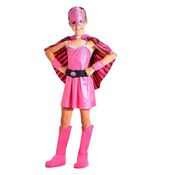 Fantasia Barbie Super Princesa De Luxo M 5 - 8