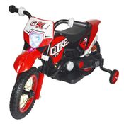 Mini Moto Cross Elétrica Infantil 6V BW083VM - Vermelha