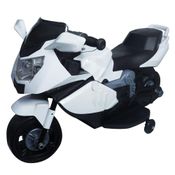 Mini Moto Elétrica Infantil BW044 6V - Branca