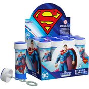 BOLHA DE SABAO SUPERMAN 60ML C/JOGO