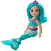 Boneca Barbie - Chelsea Sereia - Cabelo Azul Gjj89