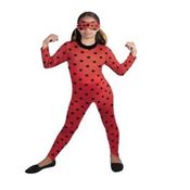 Fantasia Infantil Ladybug Tamanho M - Novabrink