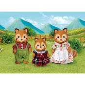 Sylvanian Families - Família dos Pandas-Vermelhos - Noz - Epoch