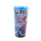 Copo Térmico Azul Com Tampa Frozen 450ml - Disney
