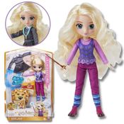 Boneca Luna Lovegood 20 cm E Acessórios Harry Potter Deluxe