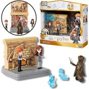 Harry Potter - Playset Sala 2 Em 1 Bonecos Herminone E Rony