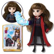 Boneca Hermione Harry Potter - Acessórios e Patrono Com Luz