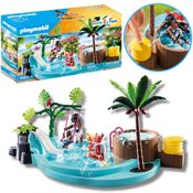 Playmobil Family Fun Ofurô Piscina Infantil Escorrega 70611