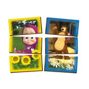Jogo Monta Figura - Masha e o Urso - Estrela