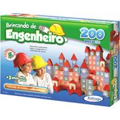 Brincando de Engenheiro 200 Peças - Xalingo