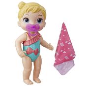 Boneca Baby Alive - Hora do Banho - Banhos Carinhosos - Loira - E8722 - Hasbro