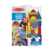 Blocos de Montar - Melissa And Doug - Madeira - 75 Peças