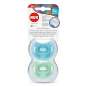 Chupetas Nuk - Sensitive Soft - Boy S2 - 100% Silicone - 2 Unidades - Tamanho 2