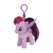 Pelúcia Com Clip - 11 cm - My Little Pony - Twilight Sparkle - DTC