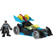 Boneco Batman e Batmóvel De Corrida Imaginext - Mattel HFD48