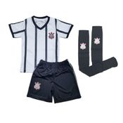 Uniforme Infantil Corinthians Kit 3 Peças Oficial