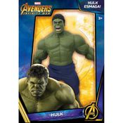BONECO E PERSONAGEM HULK ULTIMATO