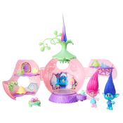 Playset Com Mini Figura - Trolls - Coroação da Poppy - Hasbro