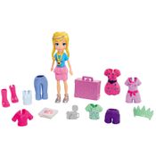 Boneca Polly Pocket - Conjunto de Viagens Fashion - Nova York - Mattel