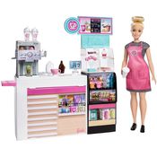 Playset e Boneca Barbie - Barbie Careers - Cafeteria - Mattel