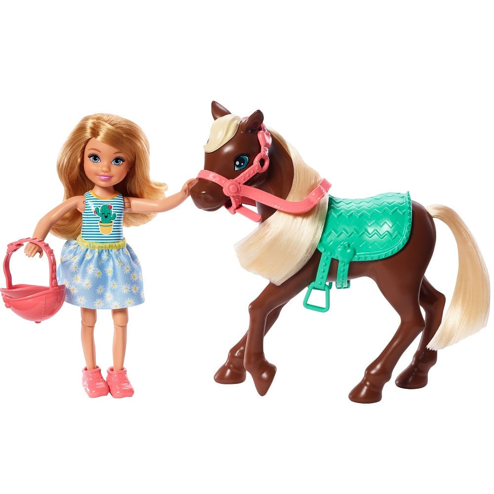 Barbie Sisters - Pets Cavalo Penteados Divertidos - Mattel