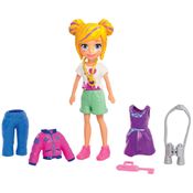 Boneca e Acessórios - Polly Pocket - Conjunto Fashion Pequeno da Polly - Mattel