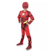 Fantasia The Flash Infantil Luxo Com Músculo Novo Filme Liga da Justiça