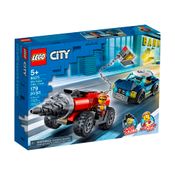 LEGO CITY POLICIA DE ELITE: PERSEGUIÇÃO DE CARRO PERFURADOR 60273