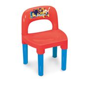 Cadeira Infantil - DC Super Hero Girls - Vermelho e Azul - Monte Líbano
