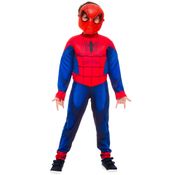 Fantasia Infantil Luxo - Spider-Man - Marvel - Regina Festas