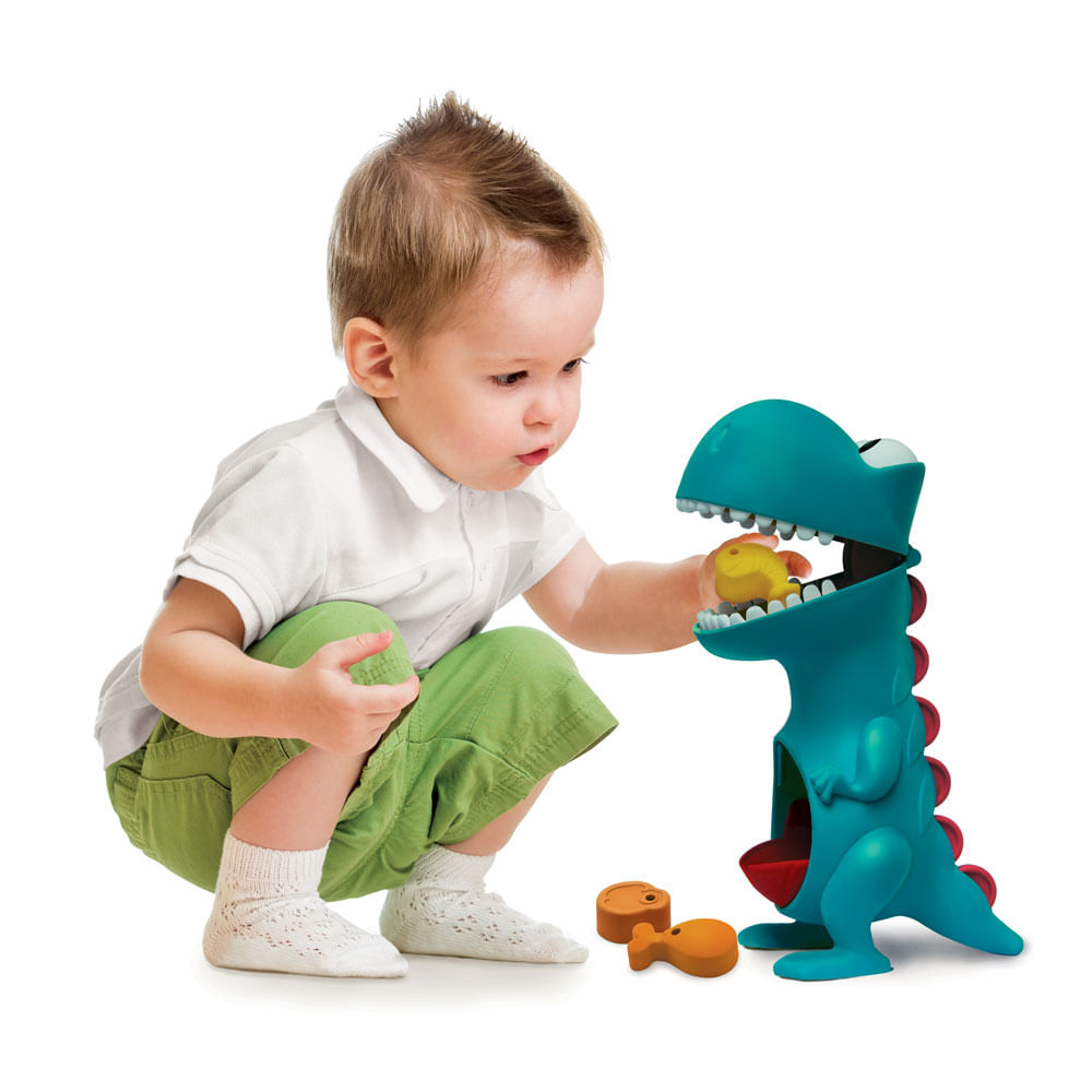 Carrinho Para Bebê - Fisher-Price - Dino Bolinhas Divertidas - Azul -  Mattel - Ri Happy
