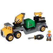 Kit de Montagens - CAT Junior - Veículos e Figura - 4 em 1 - DTC