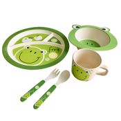 Kit de Alimentação - 5 peças - Sapo - Girotondo Baby