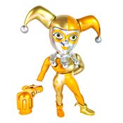 Figura Colecionável 10 Cm - Metals - DC Comics - Golden Harley Quinn - DTC