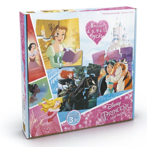 Puzzle 100 peças Princesas - Loja Grow