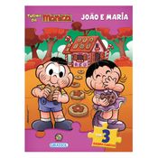 Livro Quebra-Cabeça - Turma da Mônica - João e Maria - Catavento